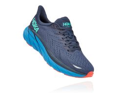 HOKA ONE ONE M CLIFTON 8 WIDE 1121374 OUTER SPACE / VALLARTA BLUE 2021