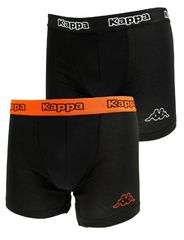 Трусы Kappa Boxers 2-pack black/orange 304JB30 987