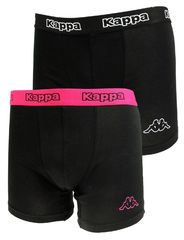 Трусы Kappa Boxers 2-pack black/pink 304JB30 979